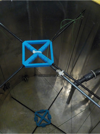 Water level sensor in one of the unit tanks